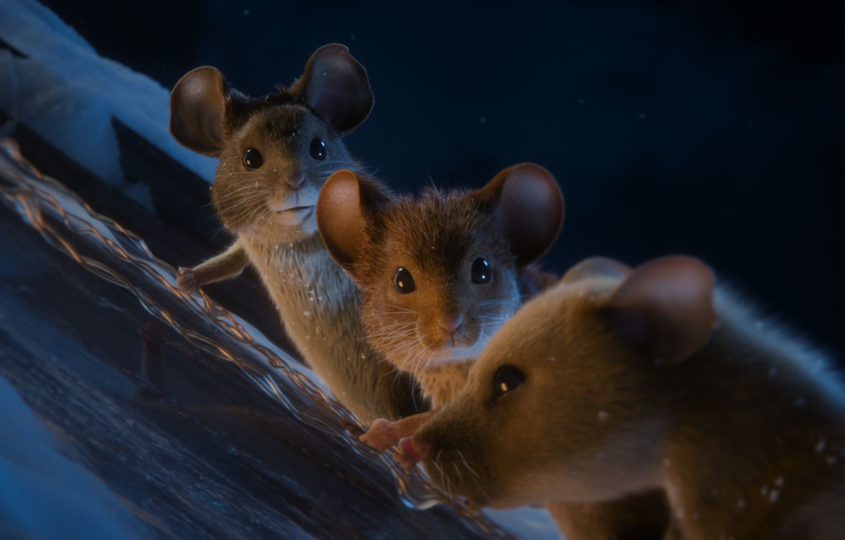 Myši v akci: Vánoční past