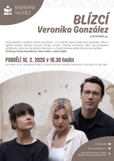 Listování: Blízcí (Veronika Gonzáles)